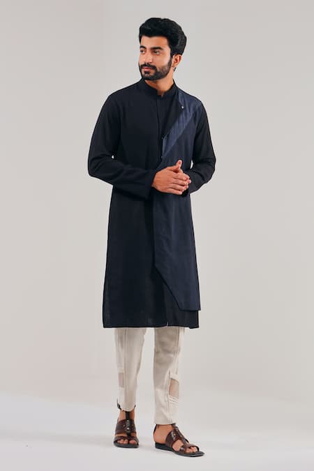 Asymmetric top kurta design