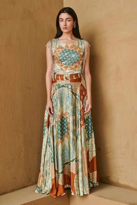 Studio Radical Marrakech Print Top & Skirt Set 