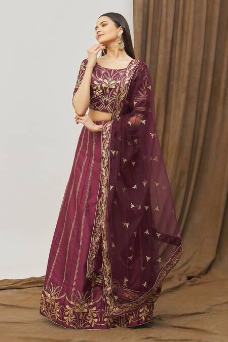 Sabyasachi Inspired Burgundy Color Wedding Lehenga Choli | Etsy | Bridal  lehenga red, Latest bridal lehenga, Indian bride outfits