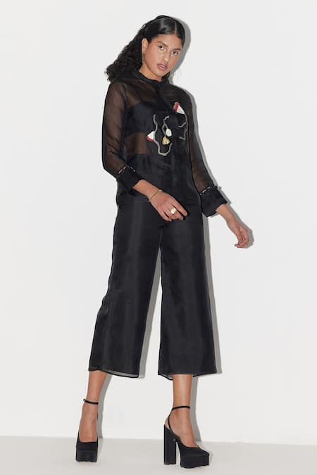 FEBO6 Organza Wide Legged Pant 