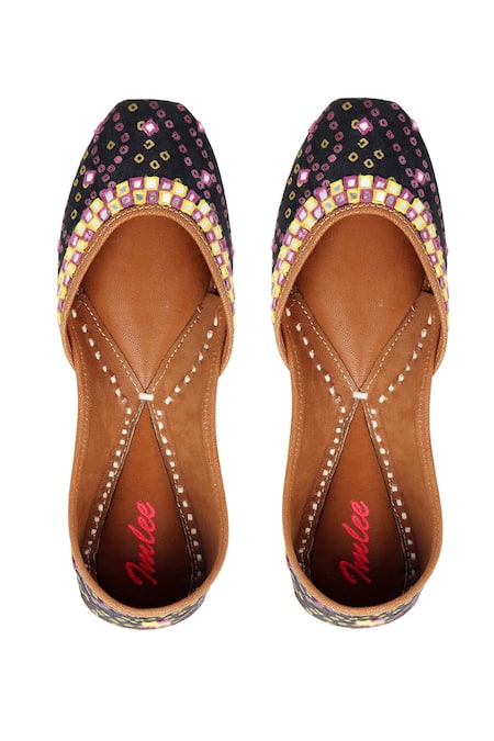 Imlee Jaipur Bandhej Pattern Juttis 