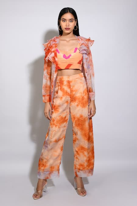 Itara Carnelian Tie Dye Pant Set 