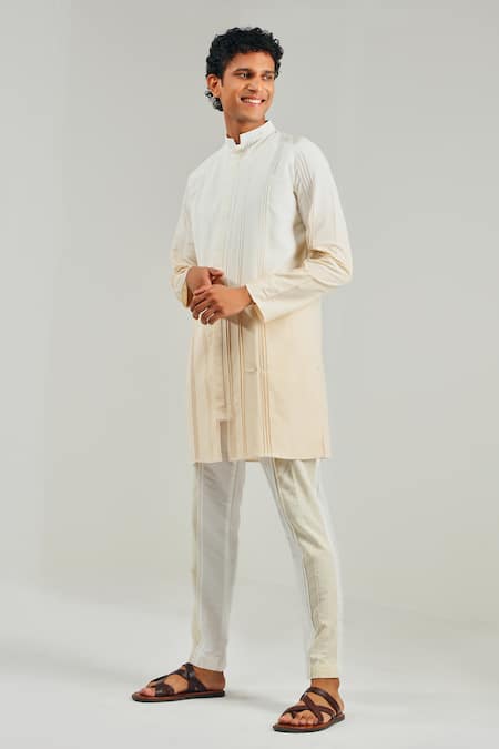 Shreyansh Designs Ombre Silk Kurta 