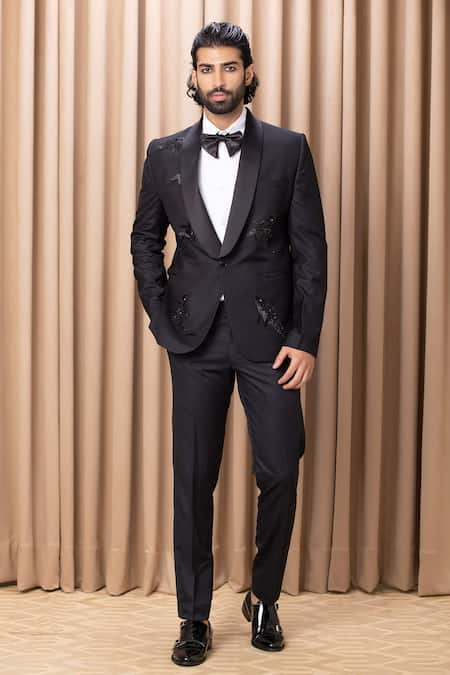 Ankit V Kapoor Suiting Tuxedo & Pant Set 