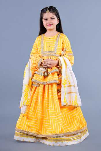 Shining Kanika Layered Lehenga Set 