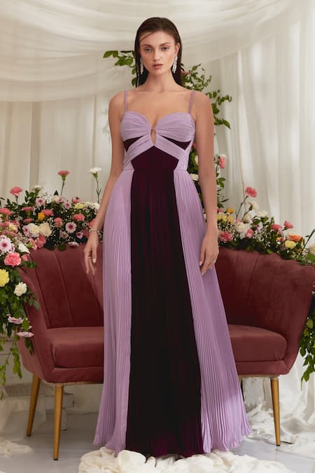 Buy Purple Dresses & Gowns for Women by ROCHIE Online | Ajio.com