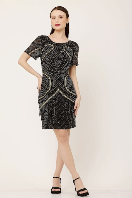 Ambrosia Beaded Hand Embellished Dress 