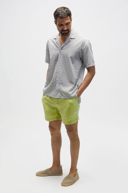 Terra Luna Moon Pattern Shirt 