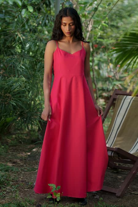 Vanaras Roja Organic Cotton Maxi Dress 