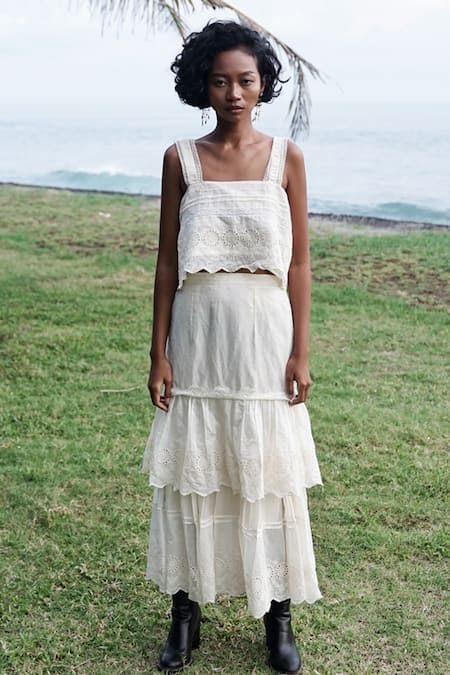 Silk skirt hotsell cotton on