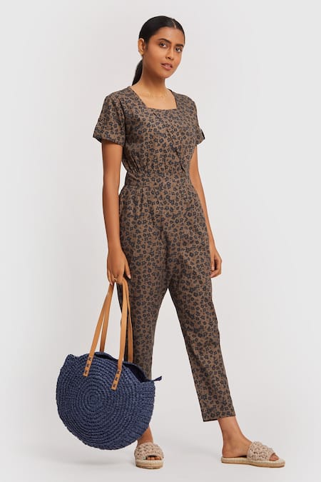 H&m animal hotsell print jumpsuit