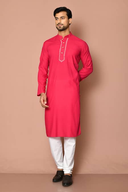 Samyukta Singhania Mandarin Collar Kurta Set 