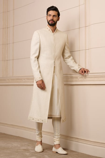 Tarun Tahiliani Texture Sherwani Set 