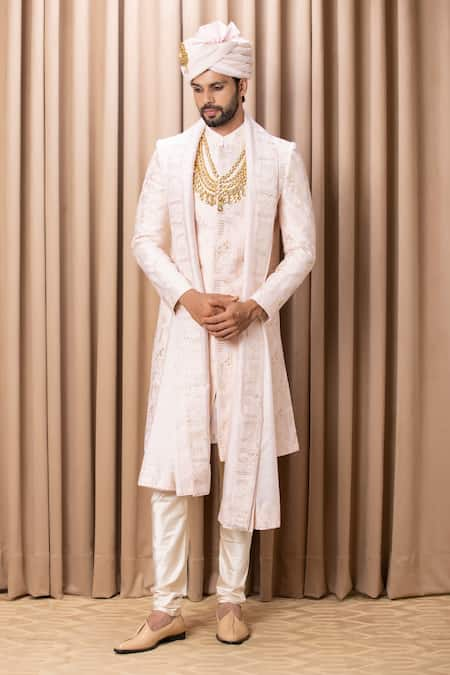 Ankit V Kapoor Ameera Sequin Embroidered Sherwani Set 