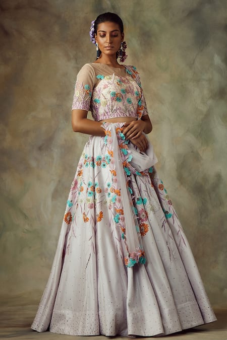 Shilpi Gupta Embroidered Bridal Lehenga Set 