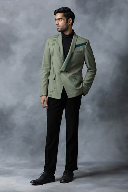 Sarab Khanijou Pintucked Blazer 