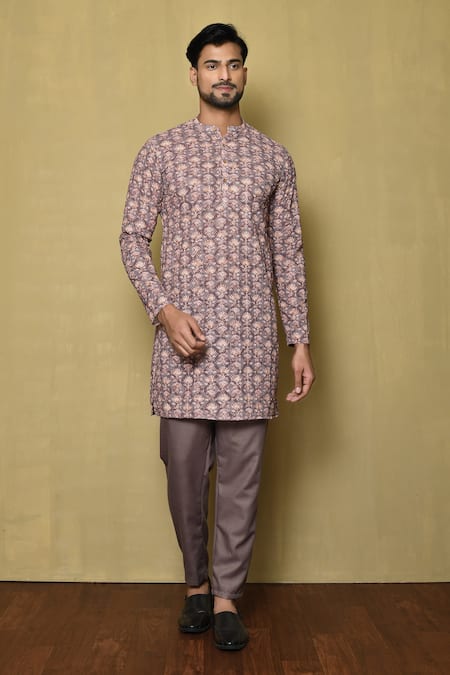 Samyukta Singhania Chikankari Kurta & Pant Set 