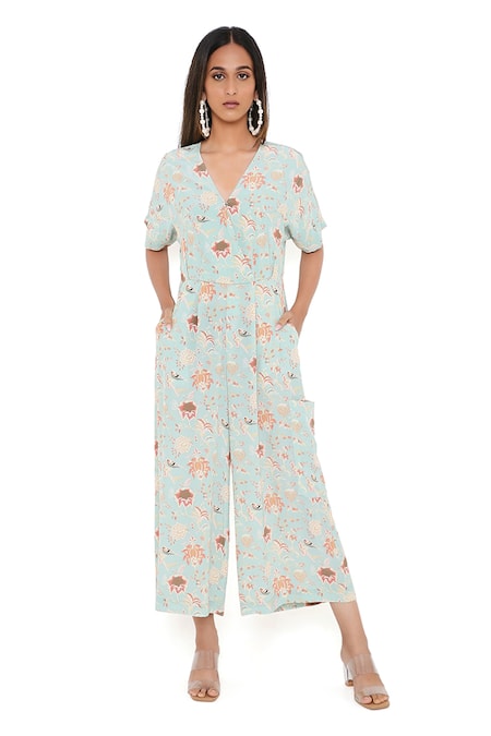 PS Pret by Payal Singhal Chidiya Print Jumpsuit 