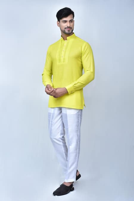 Arihant Rai Sinha Full Length Sleeve Short Kurta Set 