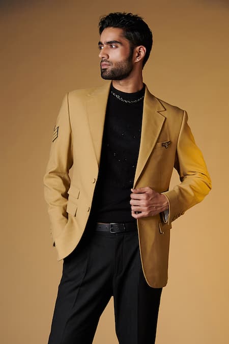 Mens Business Casual Stand Collar Office Work Jacket Formal Slim Fit Blazer  Coat | eBay