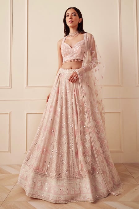 Rohit Bal Sequin Embellished Lehenga Set (2XL, Fuchsia) in Surat at best  price by Regolitha - Justdial