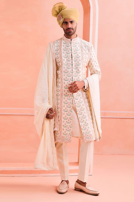 Philocaly Guldasta Embroidered Sherwani Set 