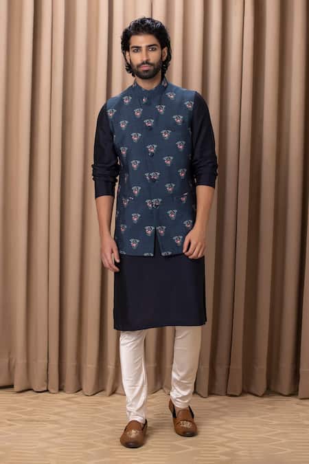Designer Pastel Peach Modi Nehru Jacket For Men | Waist Coat | Jacket for  Kurta | Wedding Jackets for Kurtas | Designer Kurta Jackets – Kaash