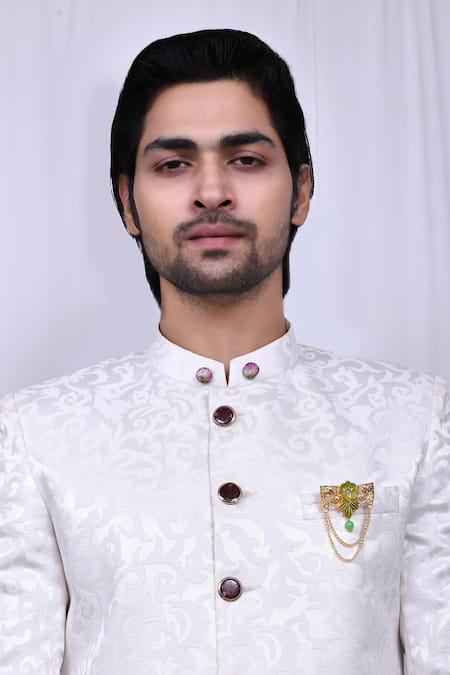 Brooch design clearance for sherwani