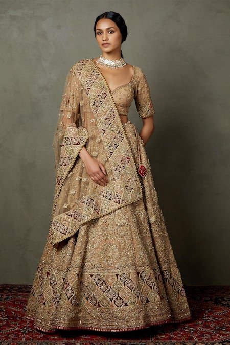 RI.Ritu Kumar Dakshi Embroidered Bridal Lehenga Set 