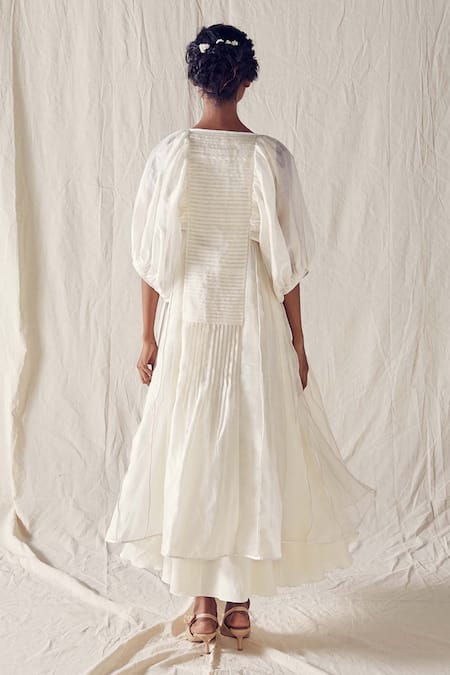 EK Katha Ruffle Flared Dress 