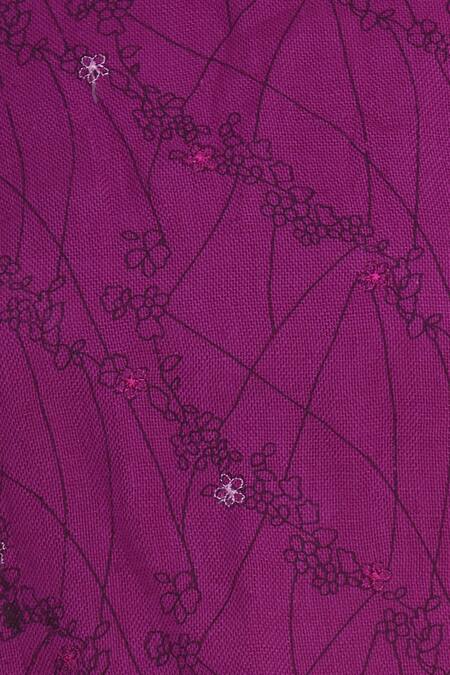 Buy_Shagun Manchanda_Pink Thread And Sequin Embroidered Blouse _Online_at_Aza_Fashions