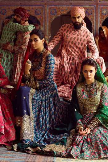 Sabyasachi Embroidered Jacket And Anarkali Set Online at Aza Fashions Sabyasachi_Embroidered Jacket And Anarkali Set_Online_at_Aza_Fashions
