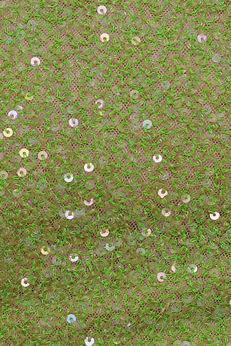 Buy Arpan Vohra Green Sequin Work Leaf Neck Embellished Halter Blouse With Lehenga And Dupatta Online at Aza Fashions Buy_Arpan Vohra_Green Sequin Work Leaf Neck Embellished Halter Blouse With Lehenga And Dupatta _Online_at_Aza_Fashions