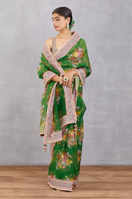 Torani Panna Zubaida Printed Saree 