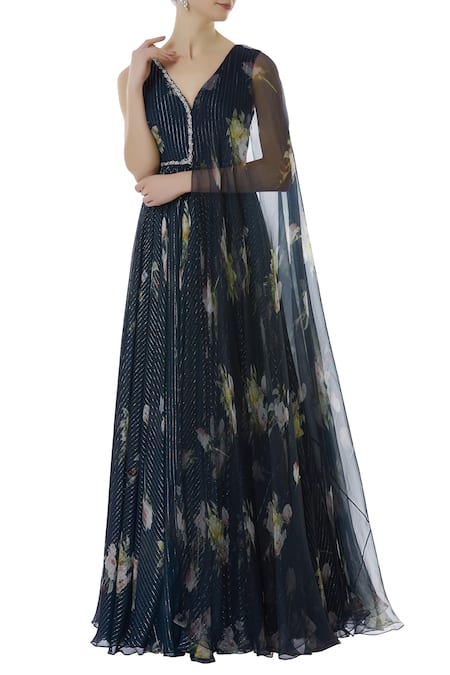 Mahima Mahajan Printed Anarkali Gown 