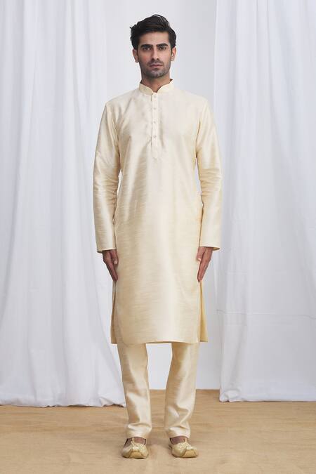 Buy Arihant Rai Sinha Gold Silk Embroidery Floral Asymmetric Bundi Online at Aza Fashions Buy_Arihant Rai Sinha_Gold Silk Embroidery Floral Asymmetric Bundi_Online_at_Aza_Fashions