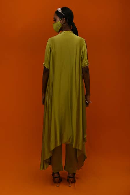 Xoxo Apurva  Draped Tunic & Pant Set 