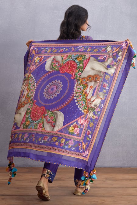 Torani Jamuni Ashvamedha Scarf 