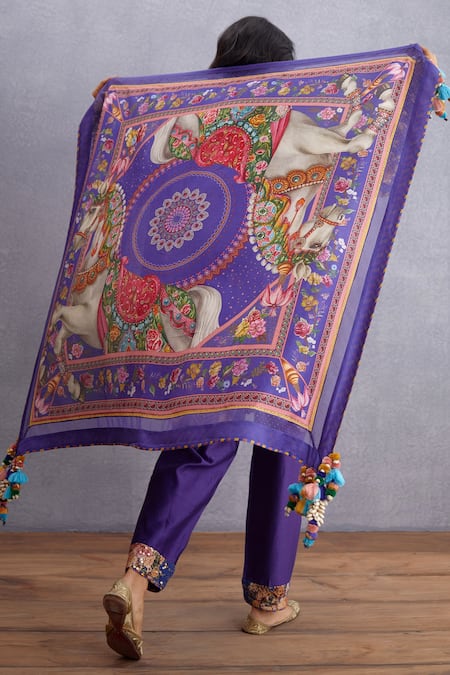 Torani Jamuni Ashvamedha Scarf 