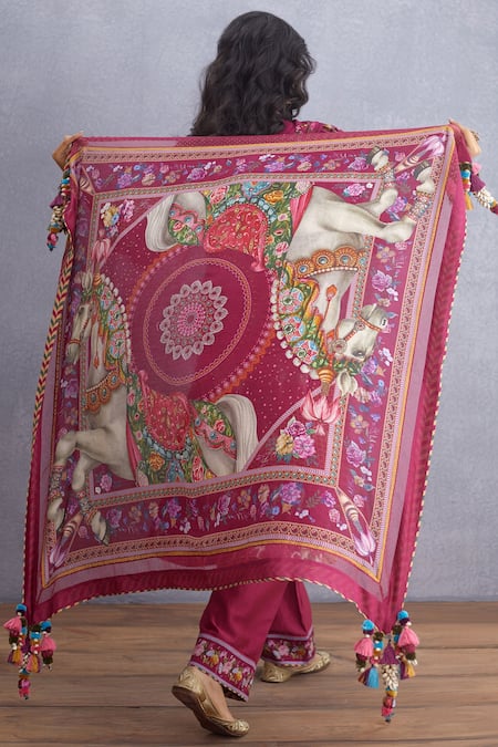 Torani Manika Ashvamedha Scarf 