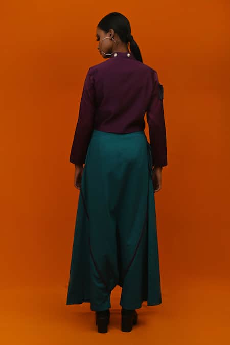 Xoxo Apurva Silk Chanderi Jacket & Pant Set 