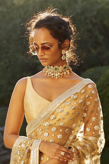 Not Just Lehengas, Here Are 45+ Sabyasachi Blouses You'll Fall Hard For! |  WedMeGood