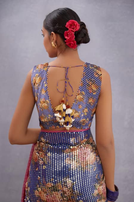 Torani Jamuni Quilted Oshma Blouse 