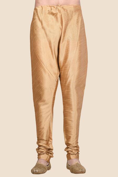 Shop Aryavir Malhotra Yellow Kurta Santom Churidar Dupion Embroidered Set Online at Aza Fashions Shop_Aryavir Malhotra_Yellow Kurta Santom Churidar Dupion Embroidered Set_Online_at_Aza_Fashions