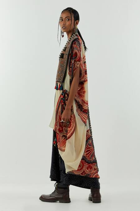 Buy Aseem Kapoor Black Blouse-cotton Silk, Jacket-sheer Silk, Ritu Sheer Jacket And Skirt Set Online at Aza Fashions Buy_Aseem Kapoor_Black Blouse-cotton Silk, Jacket-sheer Silk, Ritu Sheer Jacket And Skirt Set_Online_at_Aza_Fashions