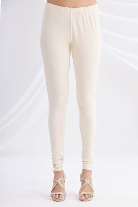 Shop_Nachiket Barve_White Silk Chanderi Embroidered Anarkali Set  _Online_at_Aza_Fashions