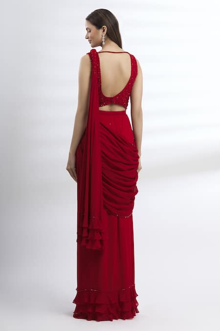 Arpan Vohra Pre-Draped Saree 