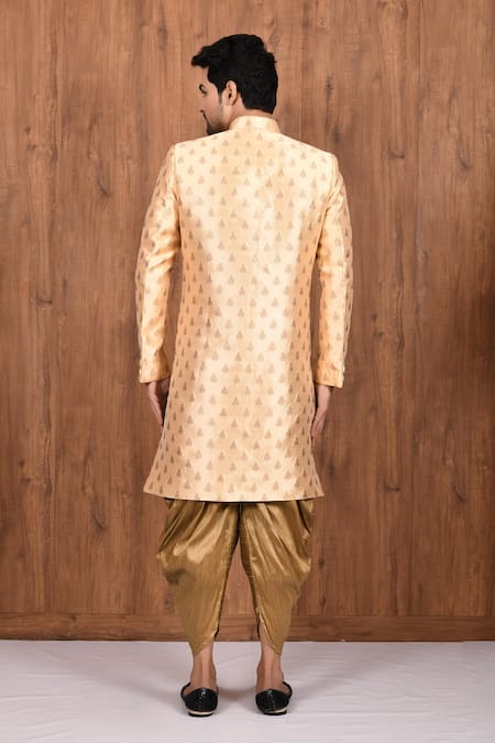 Aryavir Malhotra Woven Sherwani Set 