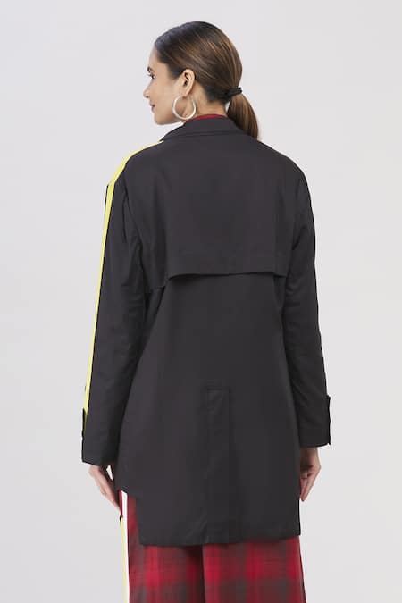 I Am Trouble By KC Asymmetric Jacket 