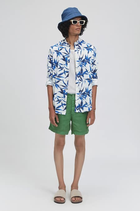 Terra Luna Puck Handloom Apollo Print Shirt 